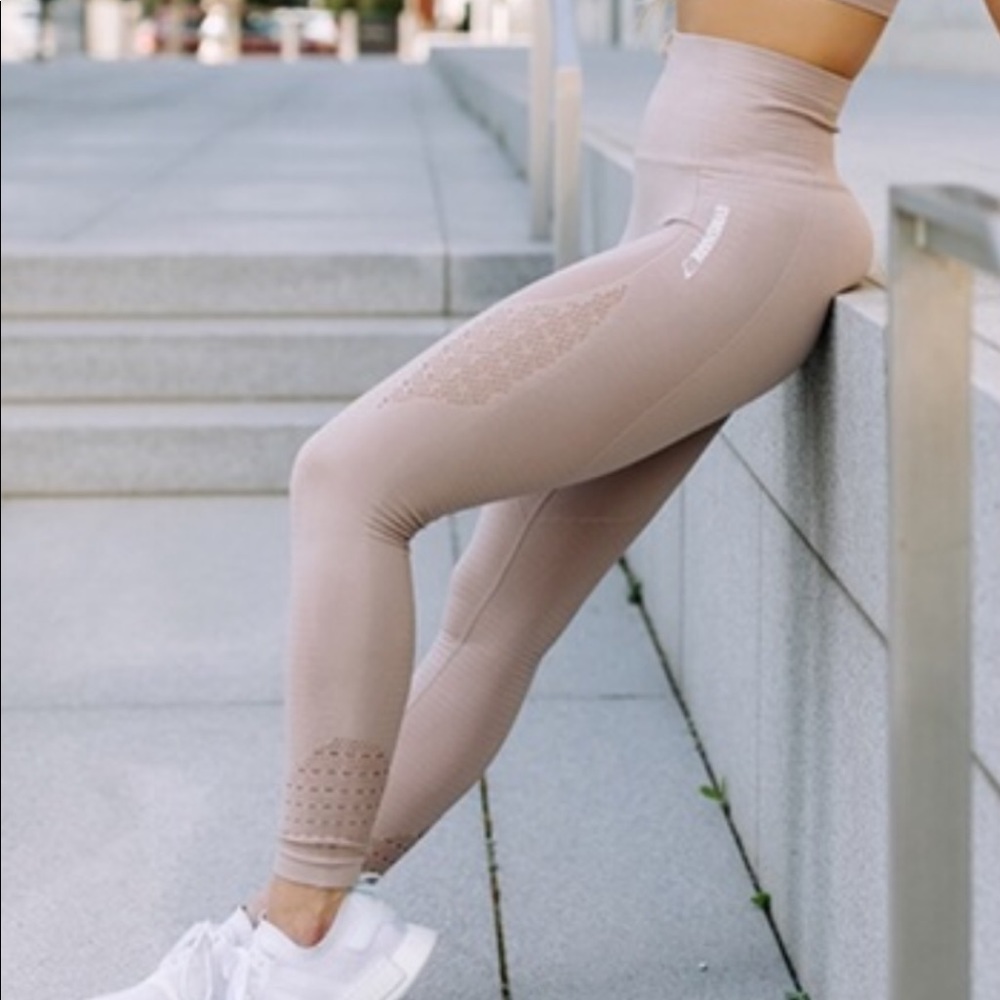 Gymshark Taupe Energy Leggings